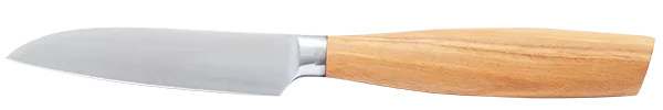 Gemüsemesser 14 cm — Messer aus Solingen mit handgeschmiedeter Klinge und Walnussgriff